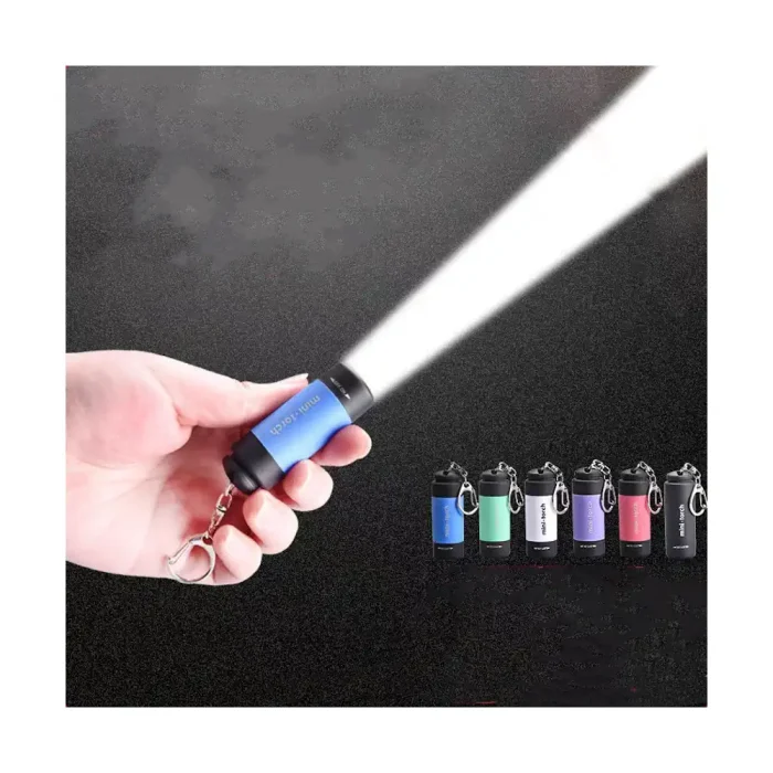 Миниатюрный светодиодный фонарик с USB-зарядкой — изображение 4
