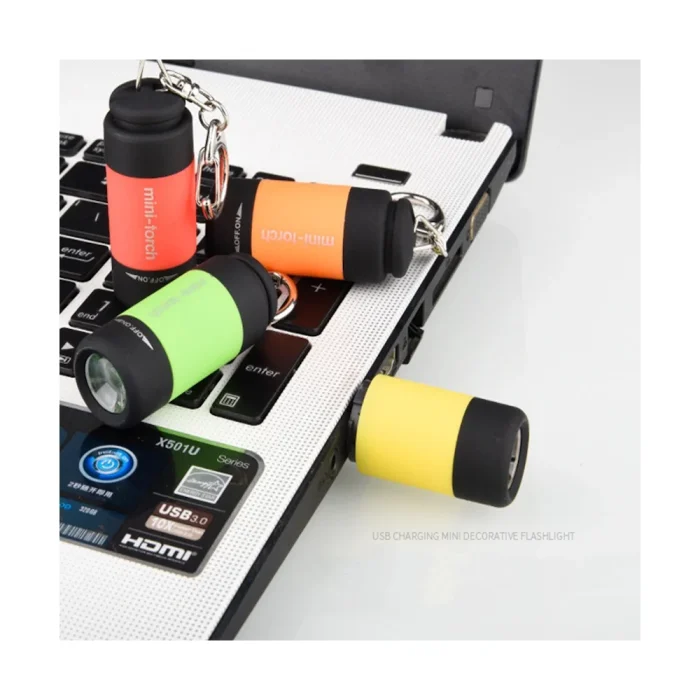 Миниатюрный светодиодный фонарик с USB-зарядкой — изображение 5