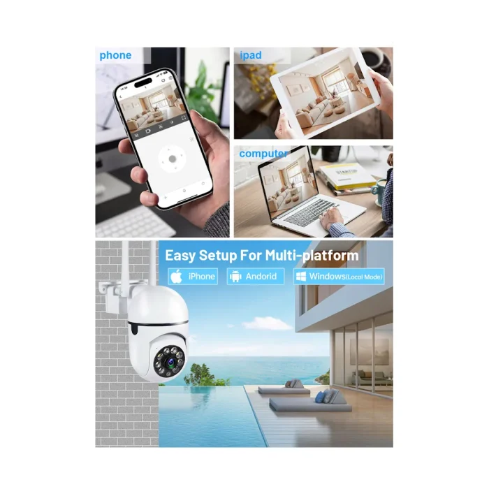 Поворотная IP-камера Wi-Fi 2MP — изображение 6