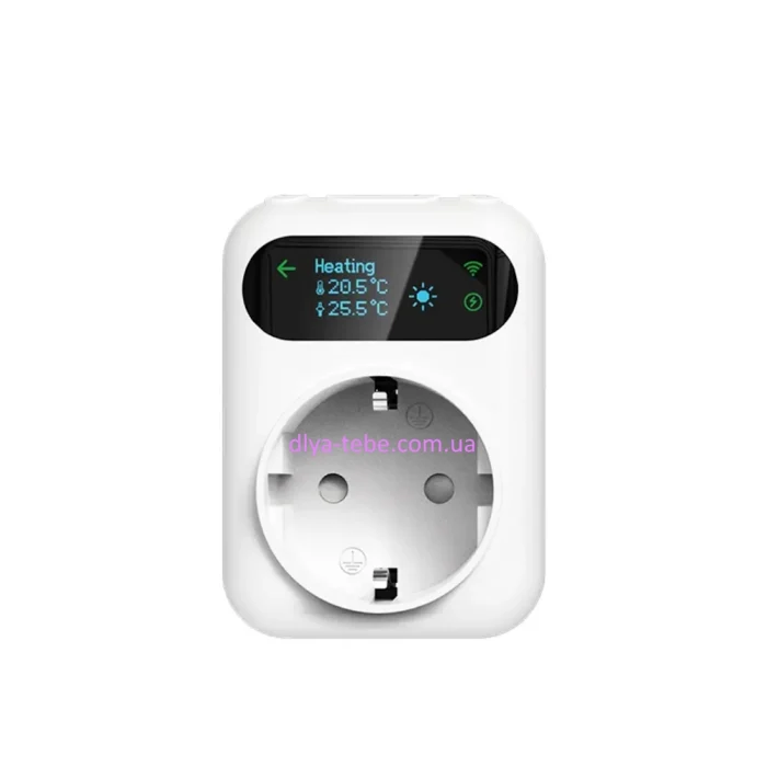 Умная Wi-Fi розетка-термостат EZAIOT TP5 с внешним датчиком — изображение 2