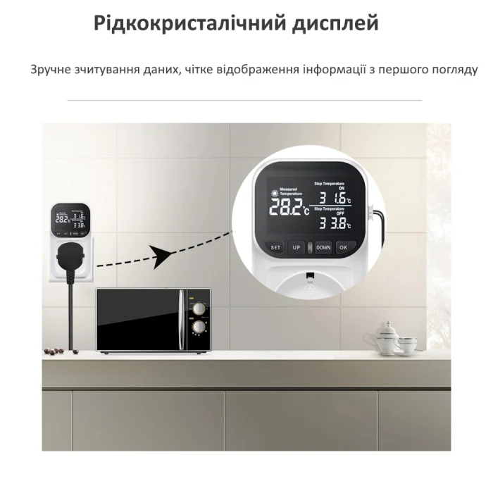 Цифровой терморегулятор KWE-TC01 — изображение 9