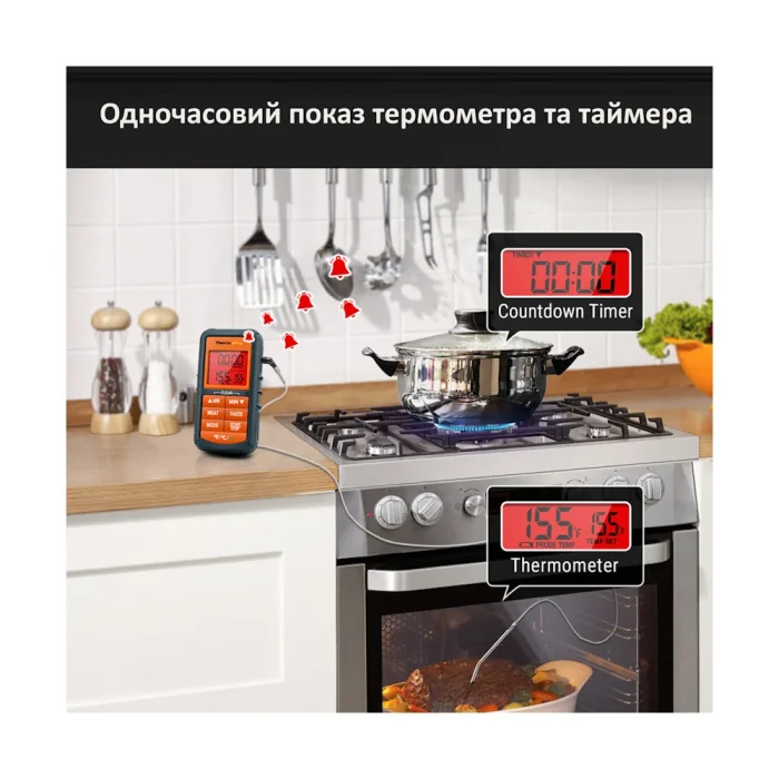 Цифровой кухонный термометр ThermoPro TP06B — изображение 6