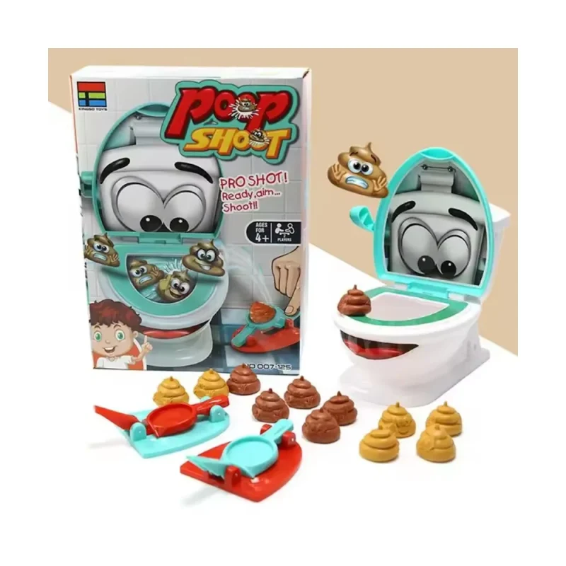 Игрушка-унитаз Poop Shooter