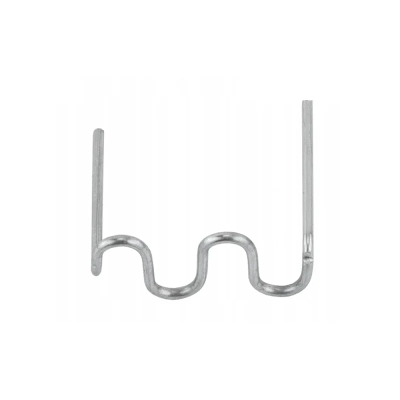 Скобы волнообразные 100 шт 0.8 мм для горячего степлера