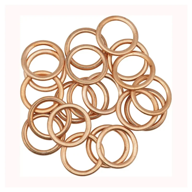 Медные шайбы-прокладки для маслосливной пробки 100 шт