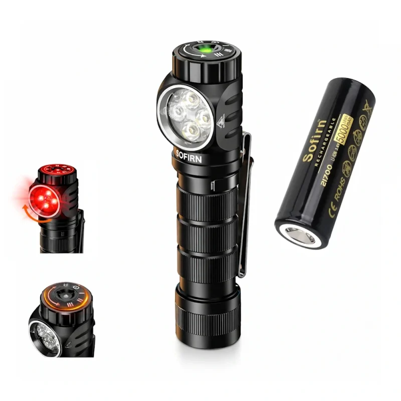 Налобный фонарь Sofirn HS43 Li-ion 5000 мА·ч