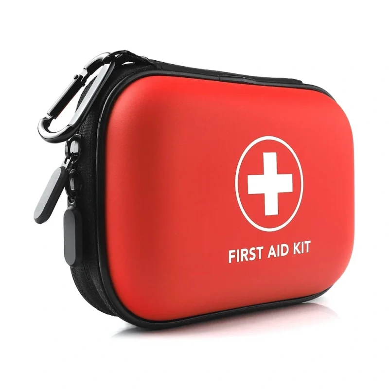 Жёсткий чехол-аптечка EVA влагостойкая с карабином