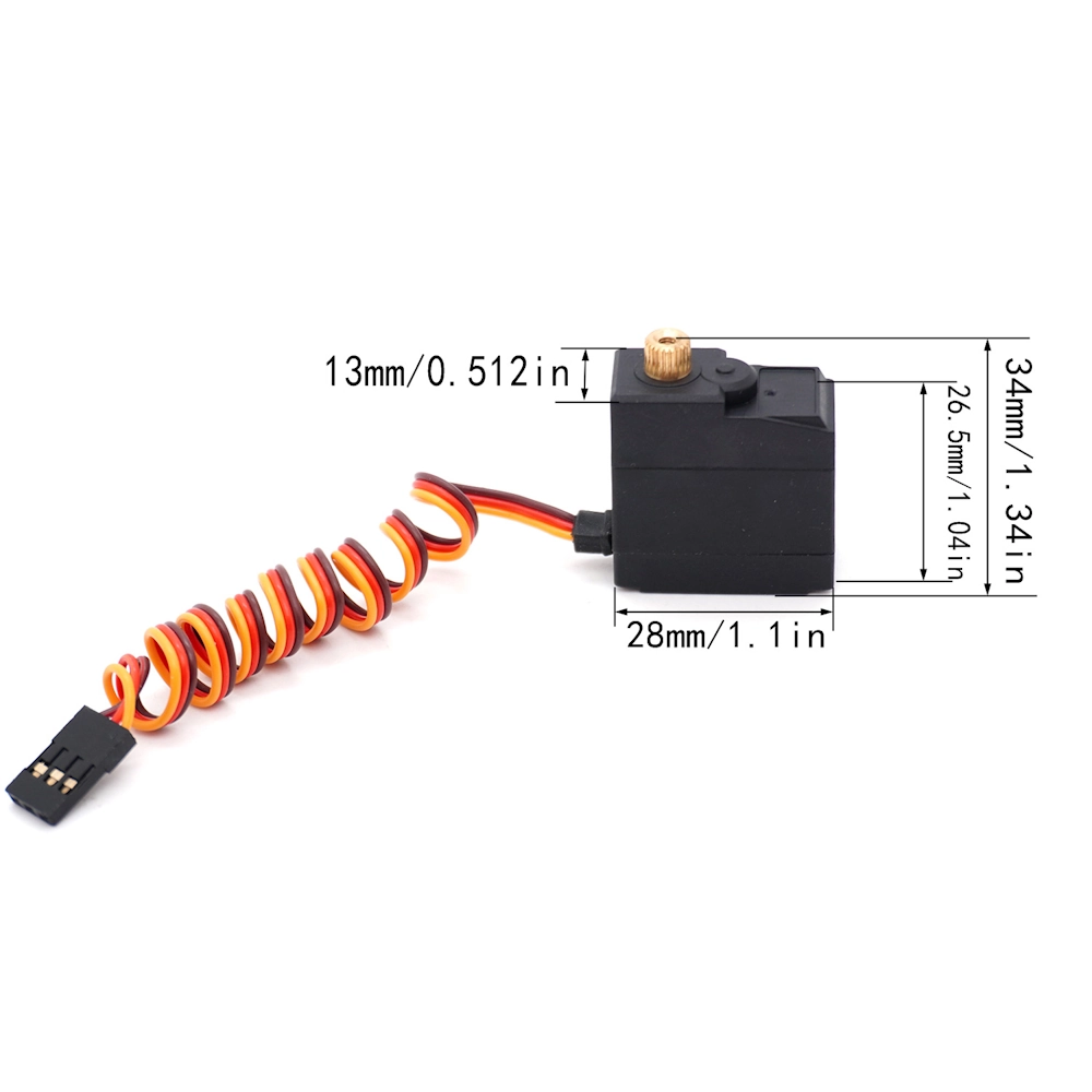 Сервопривод 17G с металлическими шестернями SCY 16101 PRO / 16102 PRO / 16103 PRO — изображение 3