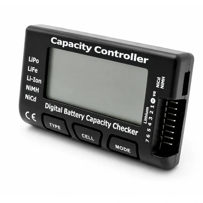 RC CellMeter 7 — цифровой тестер аккумуляторов LiPo LiFe Li-Ion NiMH NiCd