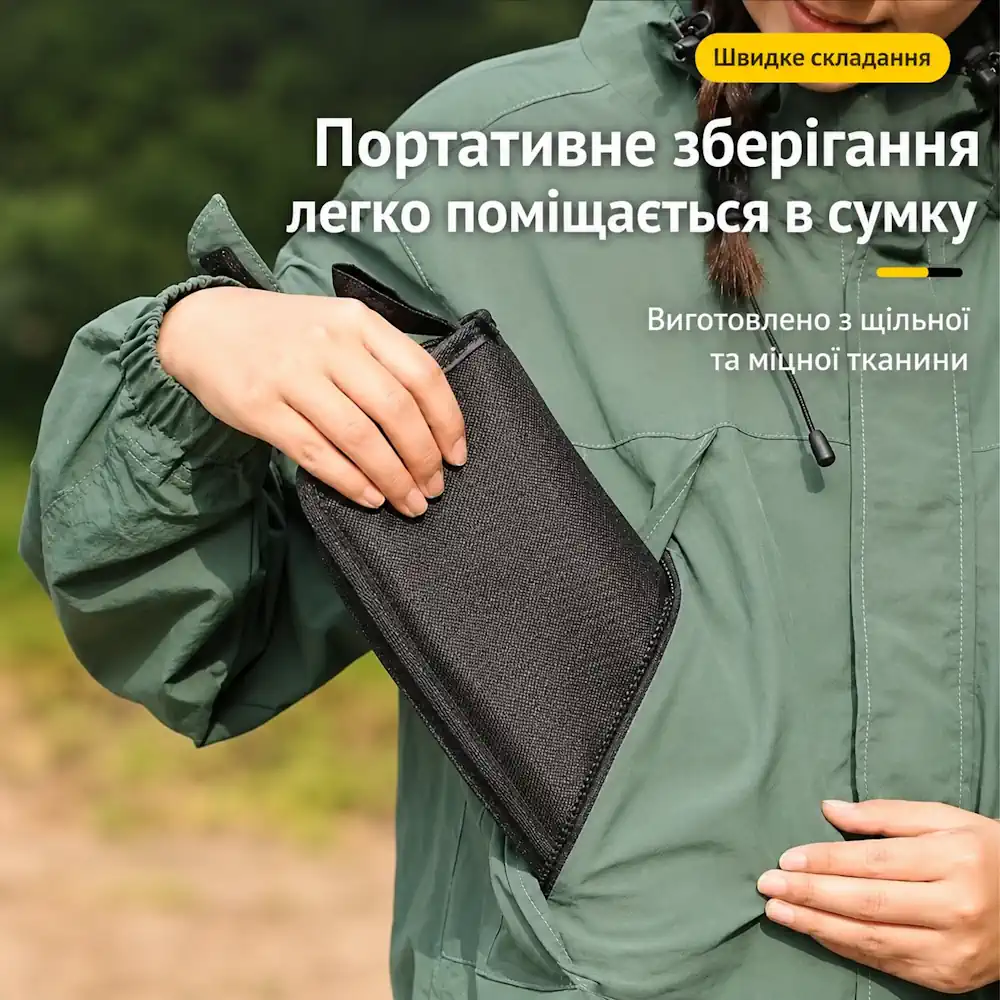 Складной табурет для кемпинга в чехле — изображение 5